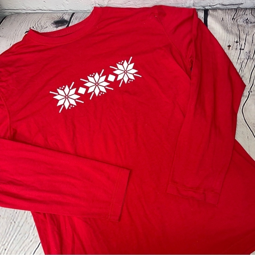 Sleepy time PJs winter snowflake large